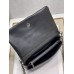 Lushentic Rep CARO Macrocannage Quilted Pouch Calfskin with Ruthenium-finish Metal 'CD' Signature