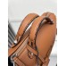 LUSHENTIC REP By The Way Medium 27cm Brown Leather Boston Bag