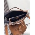 LUSHENTIC REP By The Way Medium 27cm Brown Leather Boston Bag