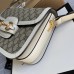 Lushentic Rep Horsebit 1955 Shoulder Bag 602204 Beige/Ebony GG Supreme Canvas