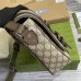 Lushentic Rep Women Messenger Bag GG Supreme Monogram Canvas Beige/Ebony