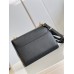 Lushentic Rep Twist MM M21031 Handbag Shoulder Bag Black Epi Leather Golden Hardwares Strass Enamel Lock