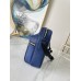 Lushentic Replica Men's OUTDOOR MESSENGER M30242 Navy Blue Taiga Cowhide Leather Monogram Pacific Canvas Shoulder Bag