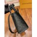 Lushentic Replica ONTHEGO PM Tote Bag M45653 Black Embossed Monogram Empreinte Grained Cowhide Leather