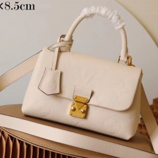 1:1 Top Grade Rep MADELEINE BB Handbag M46008 Monogram Empreinte Leather Crème Beige