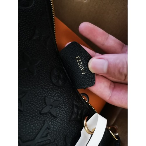 Louis Vuitton Monogram Empreinte Easy Pouch On Strap M80349 Black
