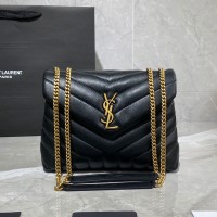 Lushentic Rep LOULOU SMALL CHAIN BAG IN QUILTED "Y" LEATHER MONOGRAM BAG